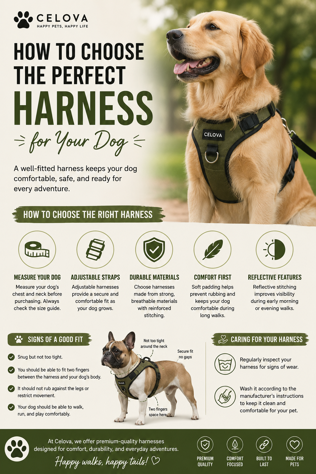 How to Choose the Perfect Harness for Your Dog
