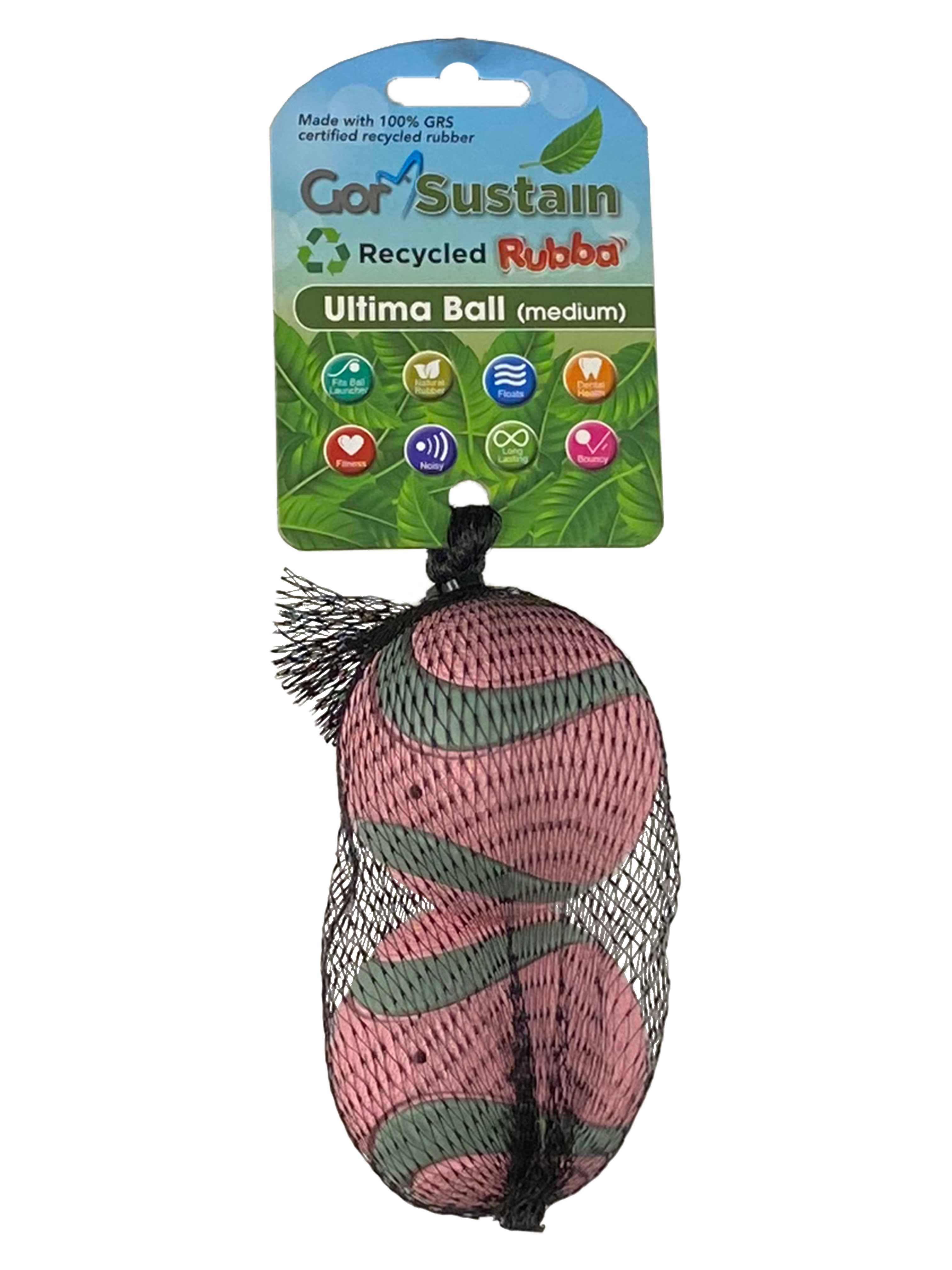 Celova Sustain Rubba Ultima Ball (2 PACK) (6.) - Medium Pink