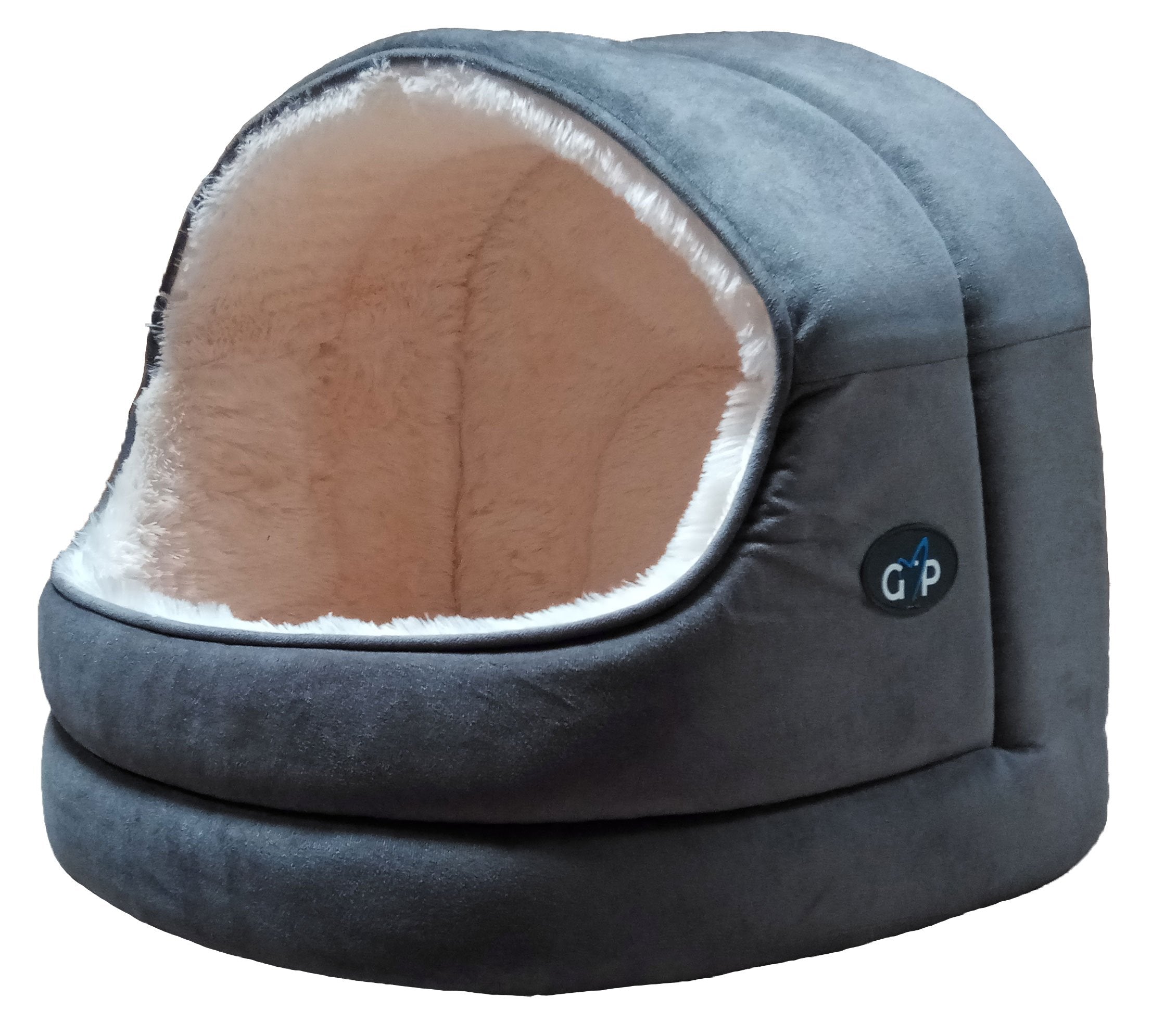 Celova Nordic Hooded Bed - Large Grey