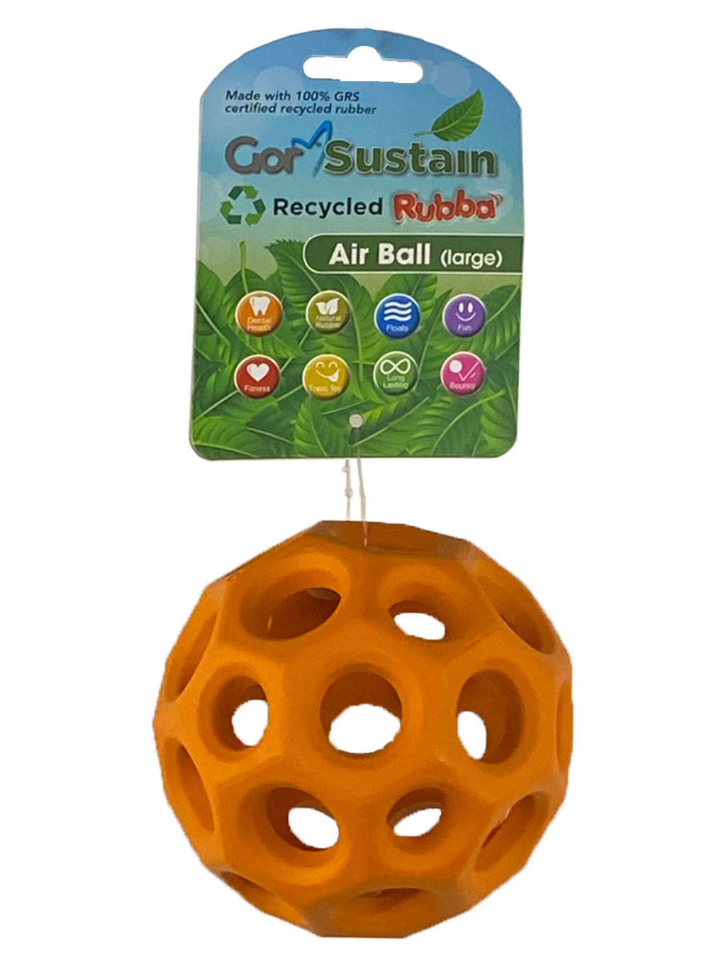 Celova Sustain Rubba Air Ball (10.) - Large Orange