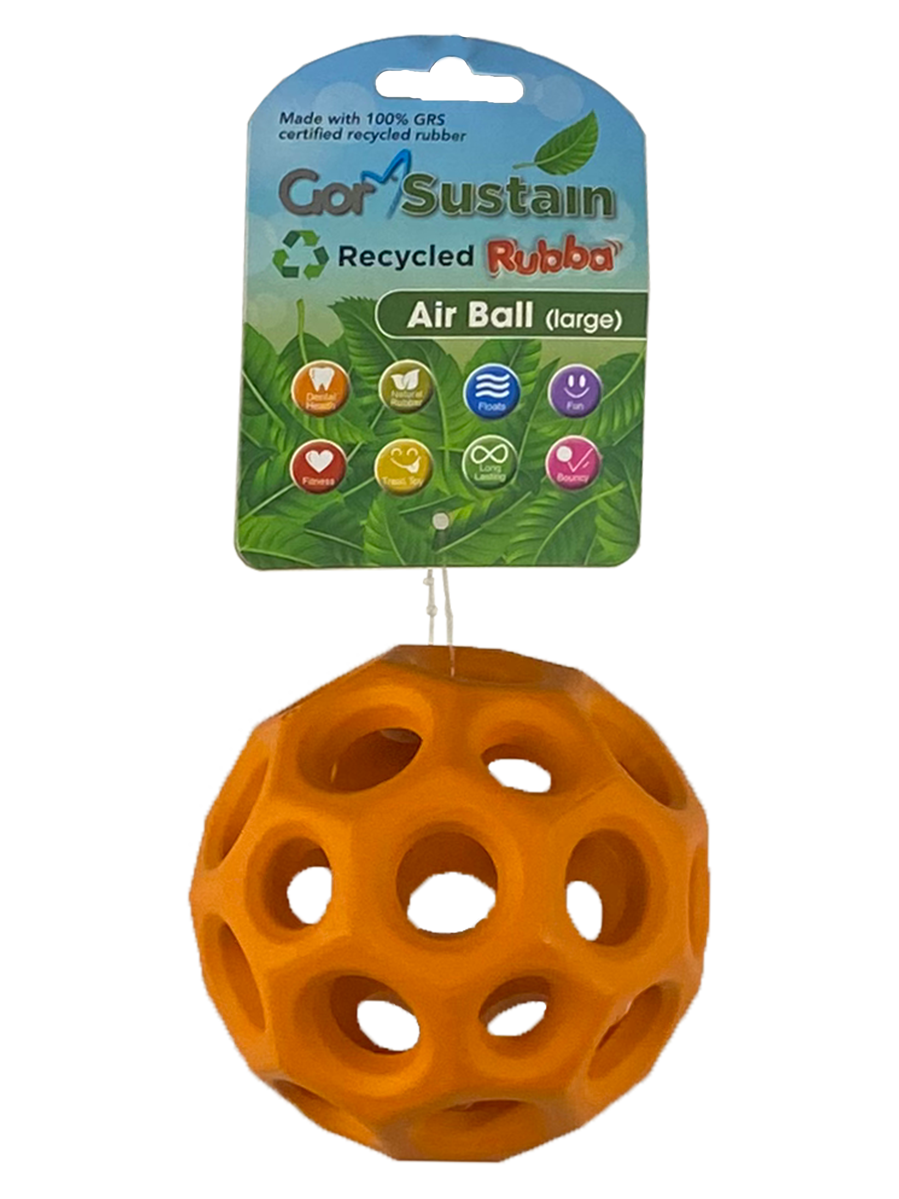 Celova Sustain Rubba Air Ball (10.) - Large Orange