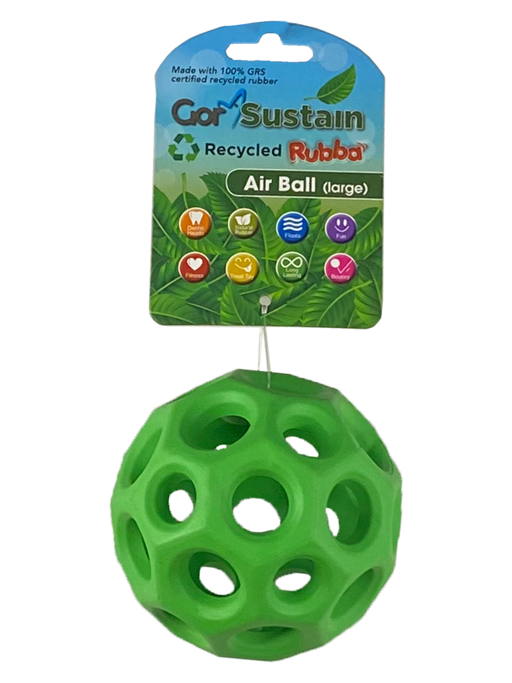 Celova Sustain Rubba Air Ball (10.) - Large Green