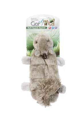 Celova Wild Multi-squeak Squirrel - 30Cm Standard