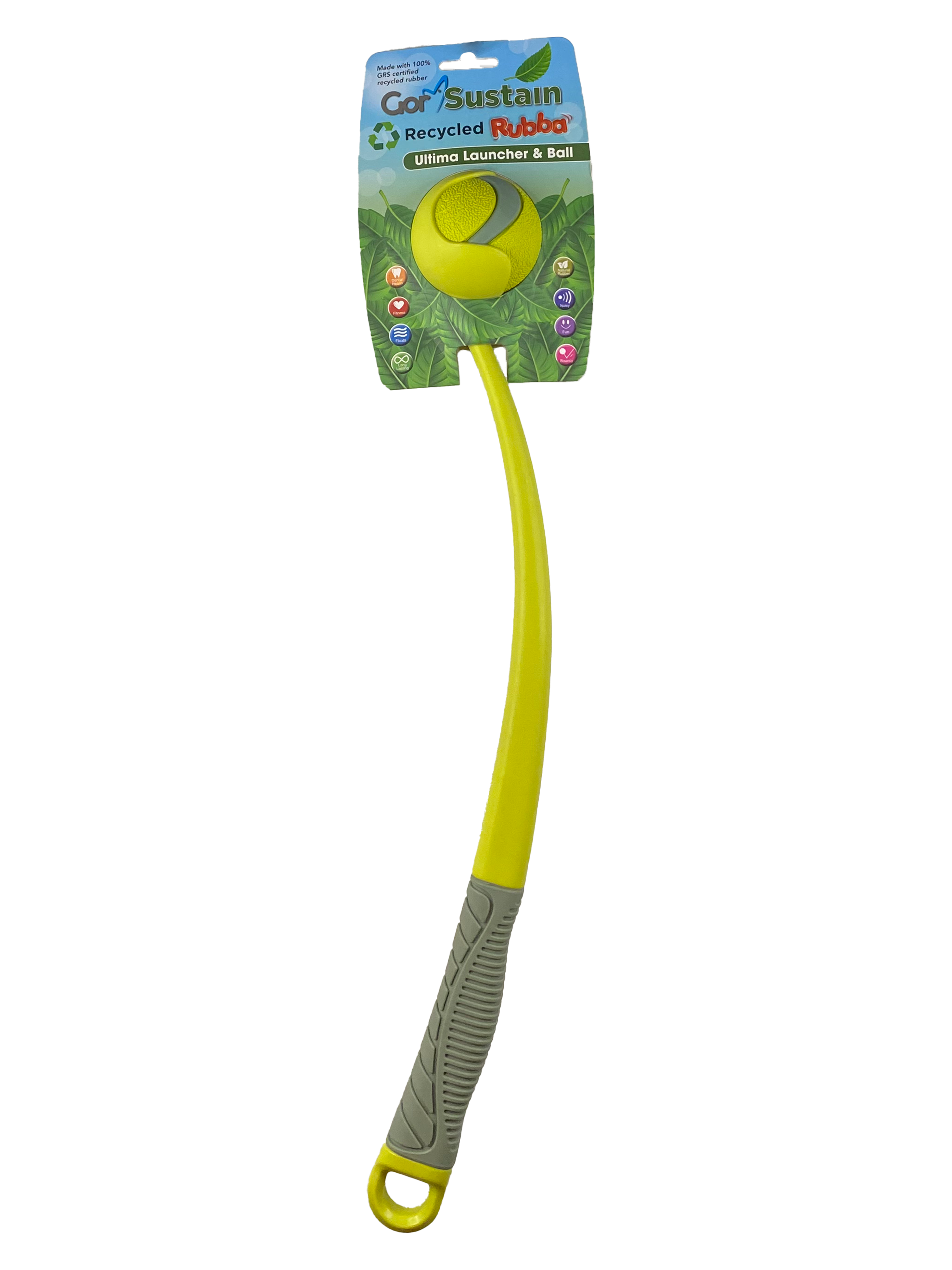 Celova Sustain Rubba Ultima Launcher & Ball (6.) Neon - Medium Standard