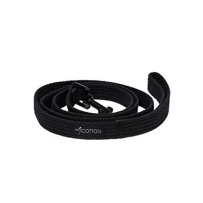 Celova Cotton Leash x - Medium Black