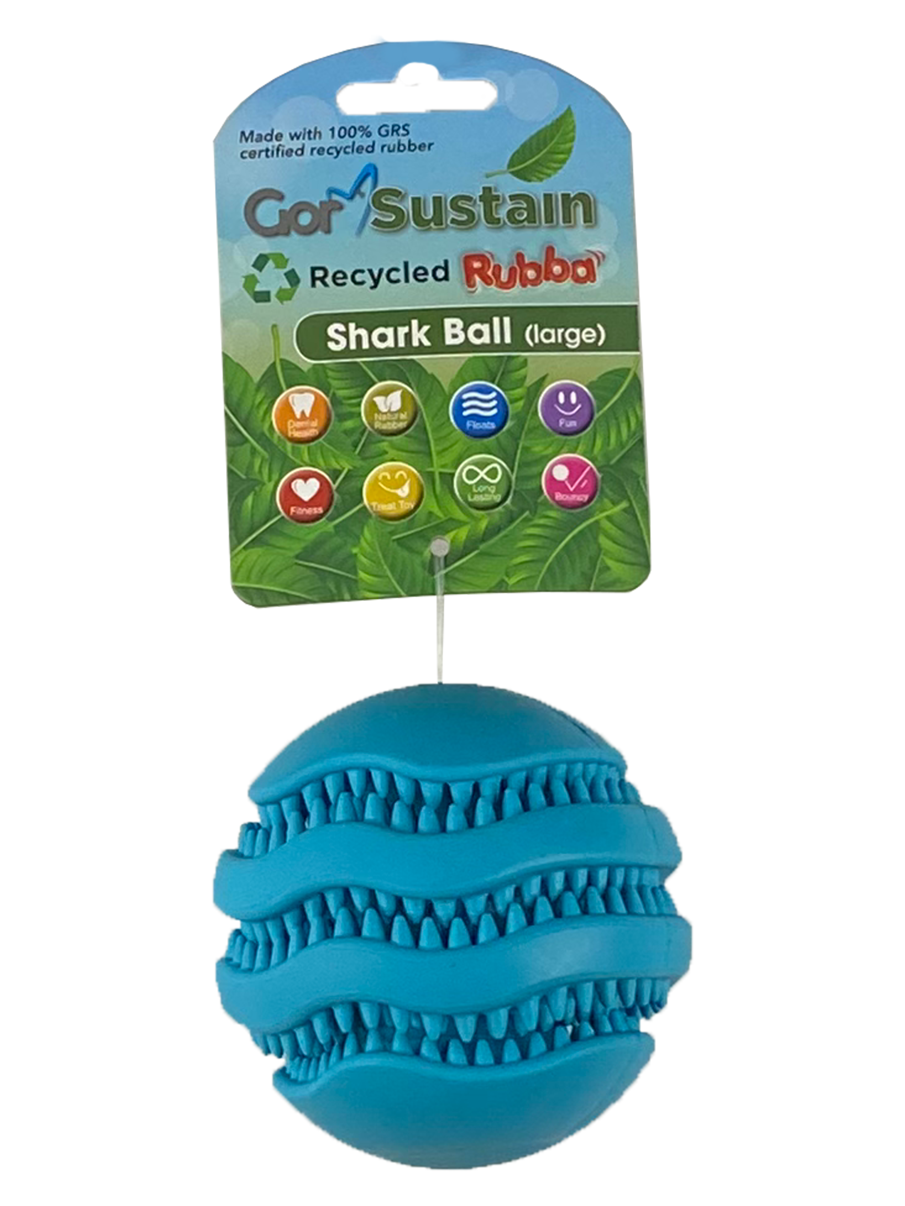 Celova Sustain Rubba Shark Ball (10.) - Large Blue