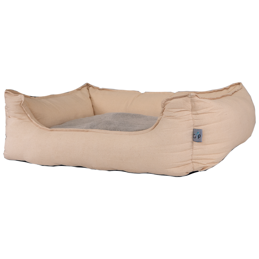 Celova Slumber Cotton Dog Bed - X-Large Grey