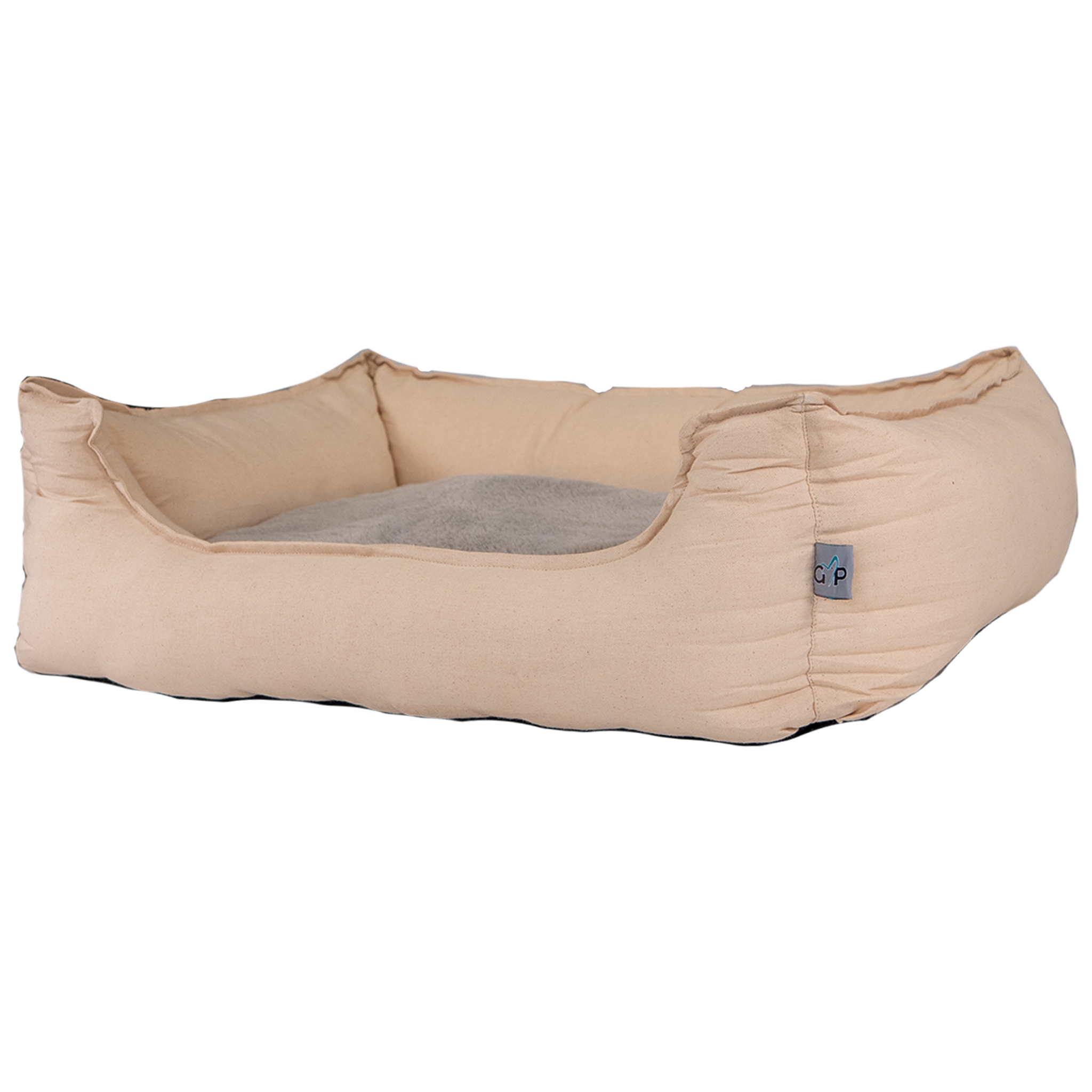 Celova Slumber Cotton Dog Bed - X-Large Grey