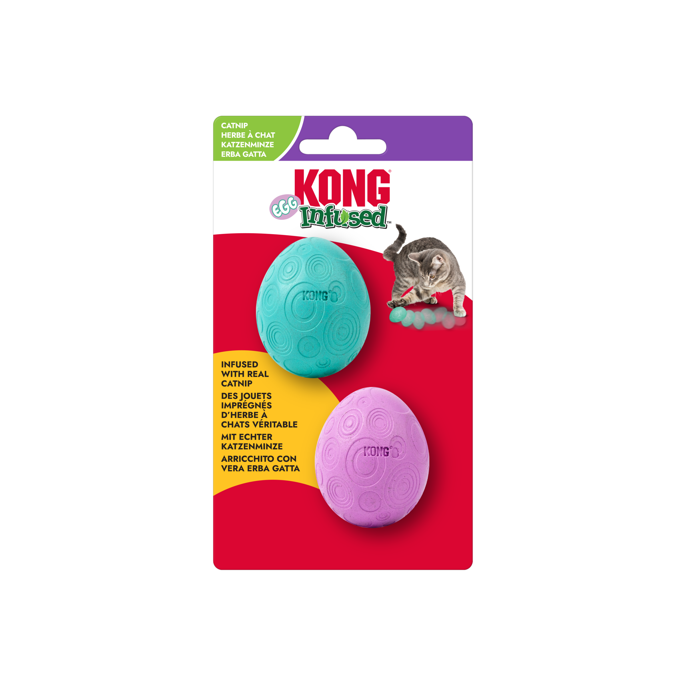 Celova Infused™ Catnip Egg 2-pk - Standard Standard