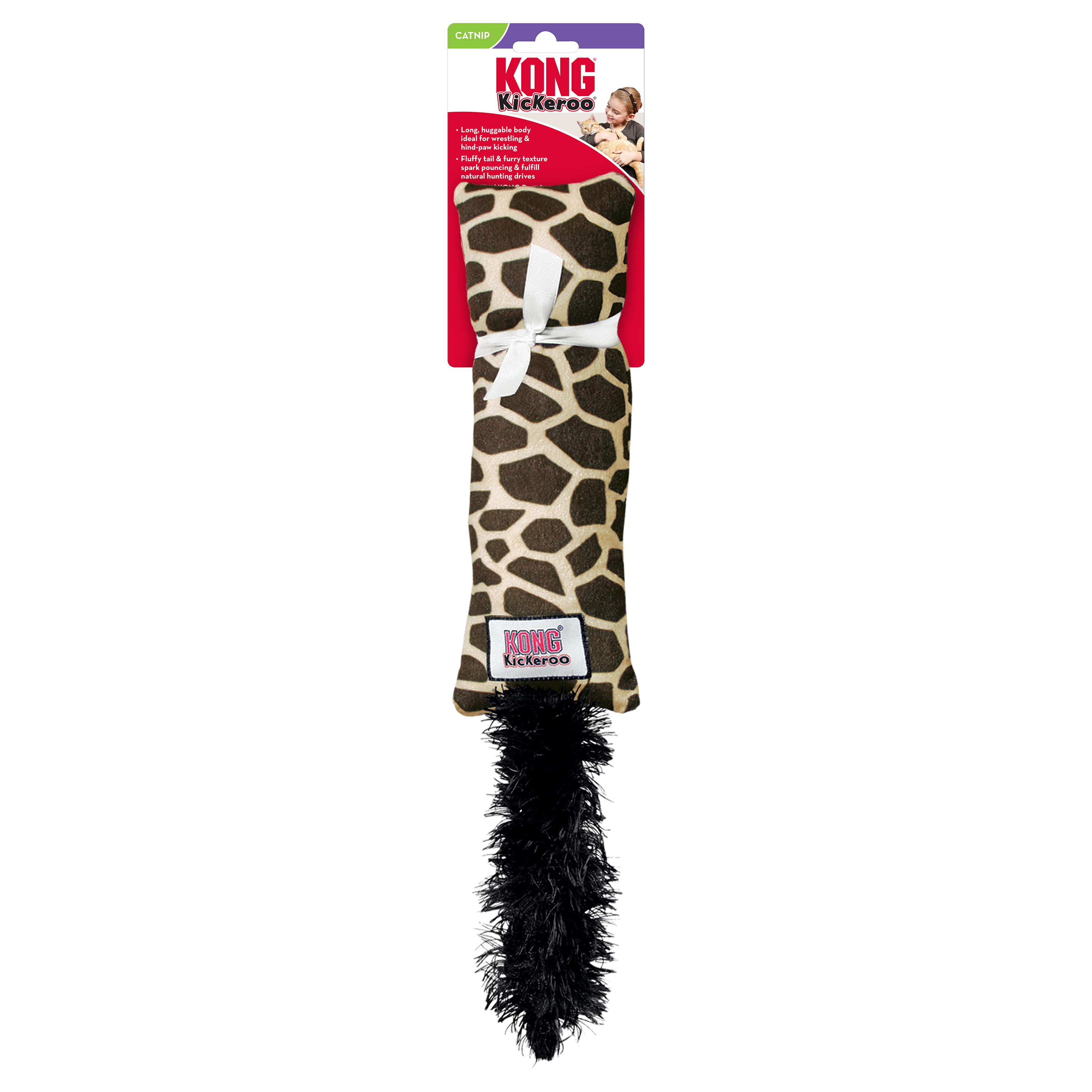 Celova Cat Kickeroo Pattern 1 Giraffe - 42Cm Standard