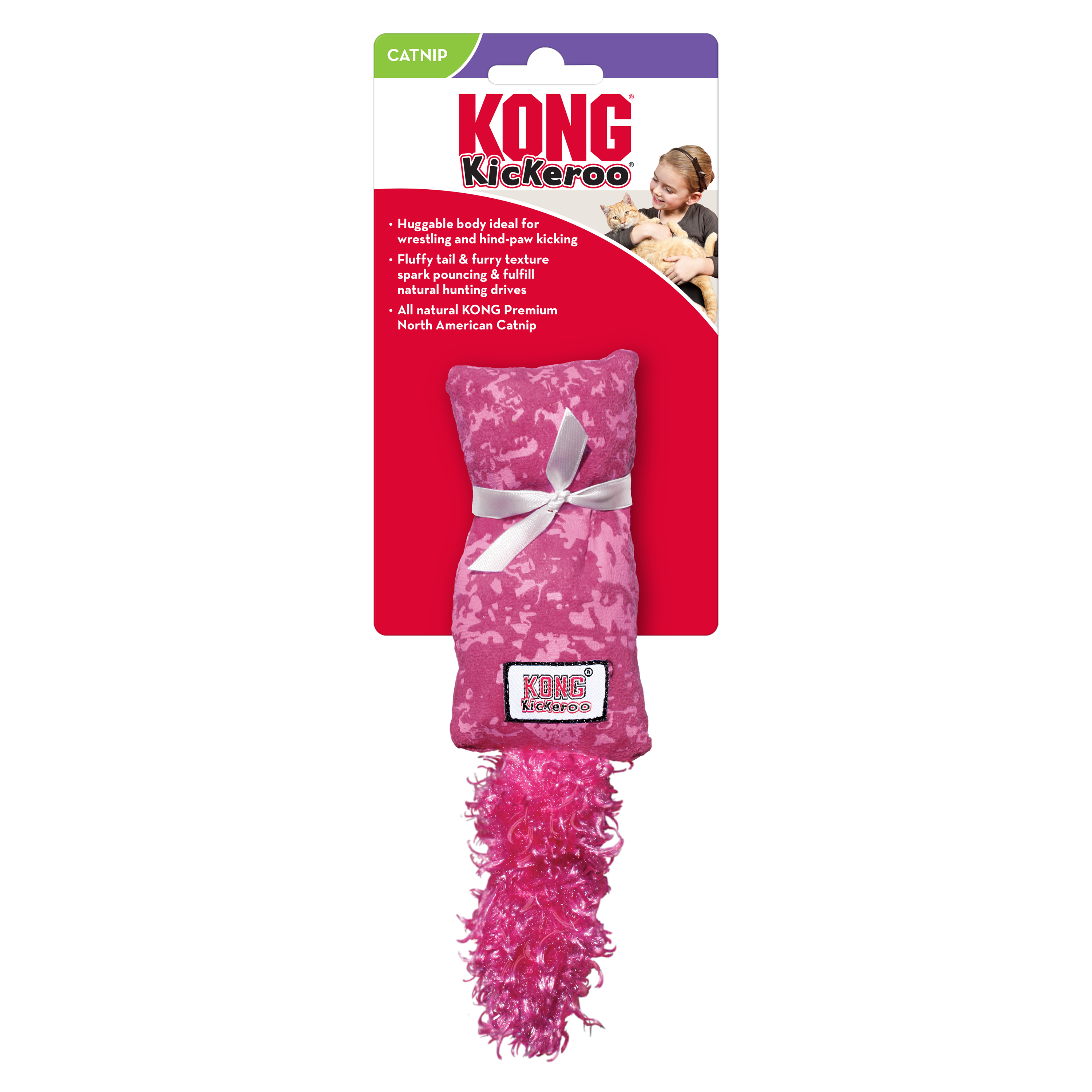 Celova Cat Kickeroo Kitten // - 21Cm Pink