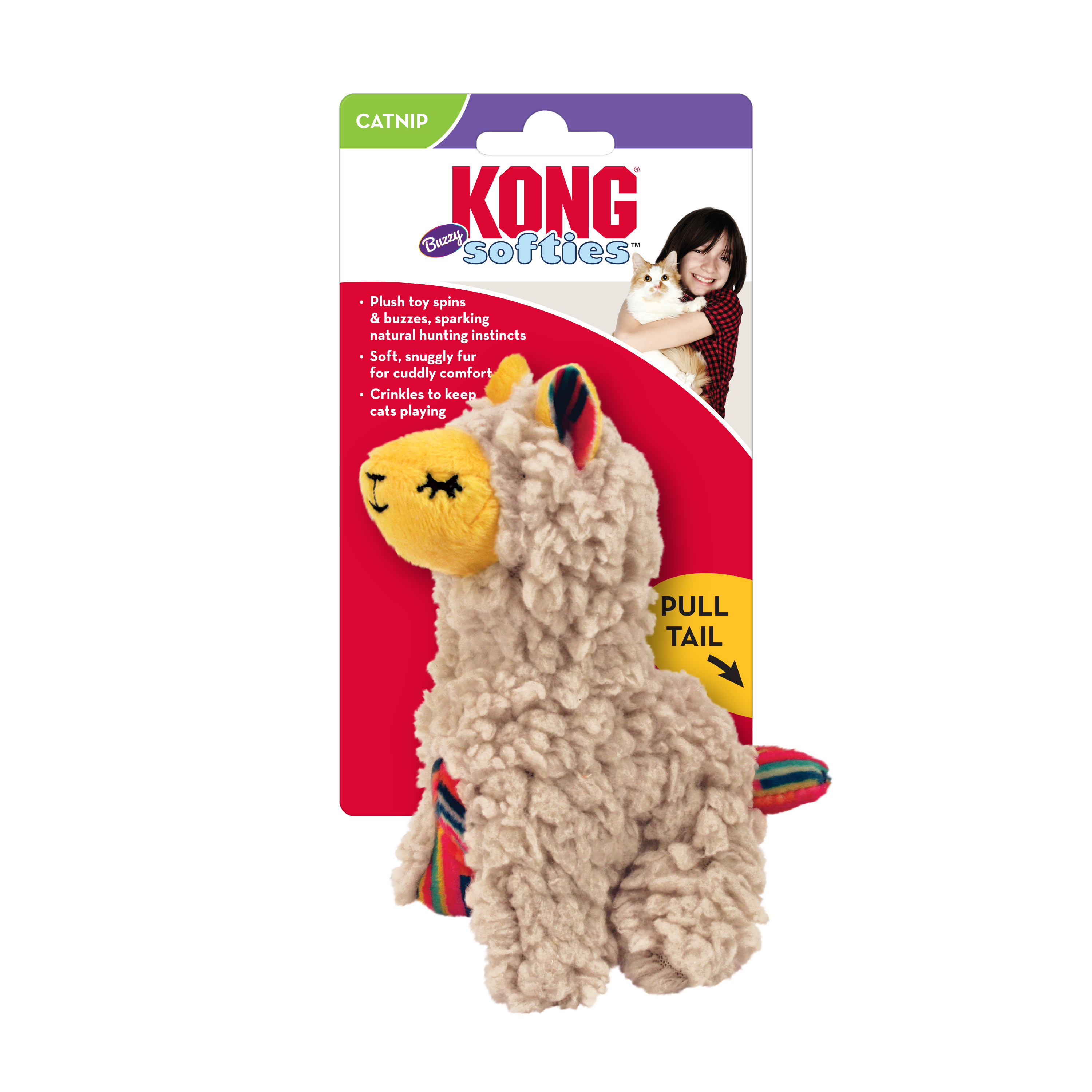 Celova Cat Softies Buzzy Llama - Standard Standard