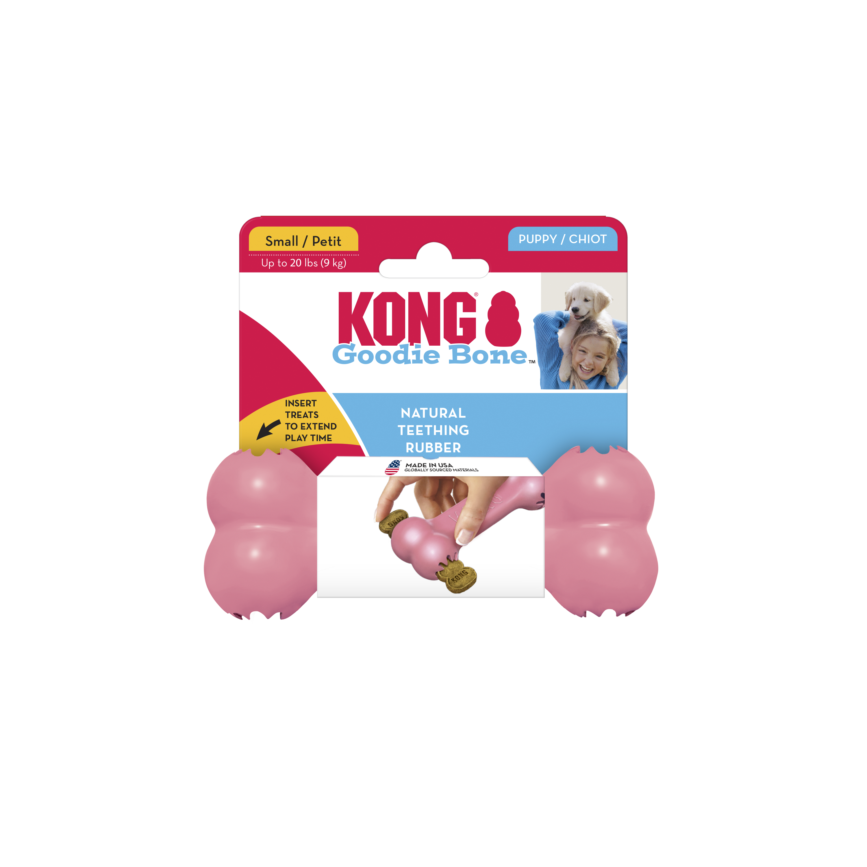 Celova Puppy Goodie Bone / - Small Blue