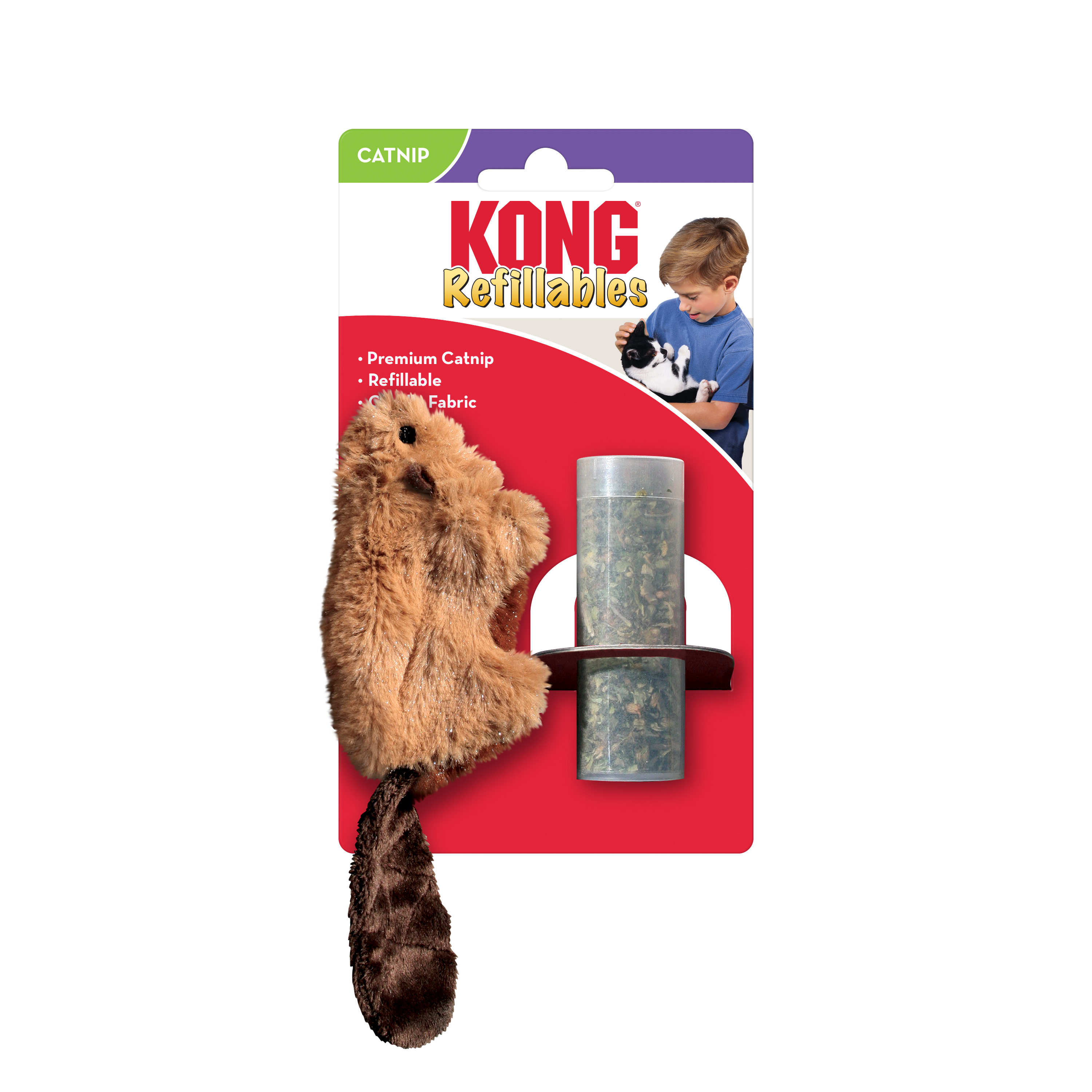Celova Cat Refillable Catnip Beaver - 17Cm Standard