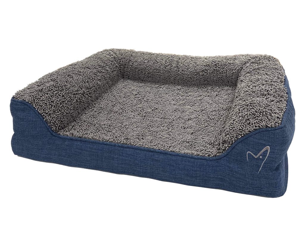 Celova Noodle Dog Bed - Medium Blue