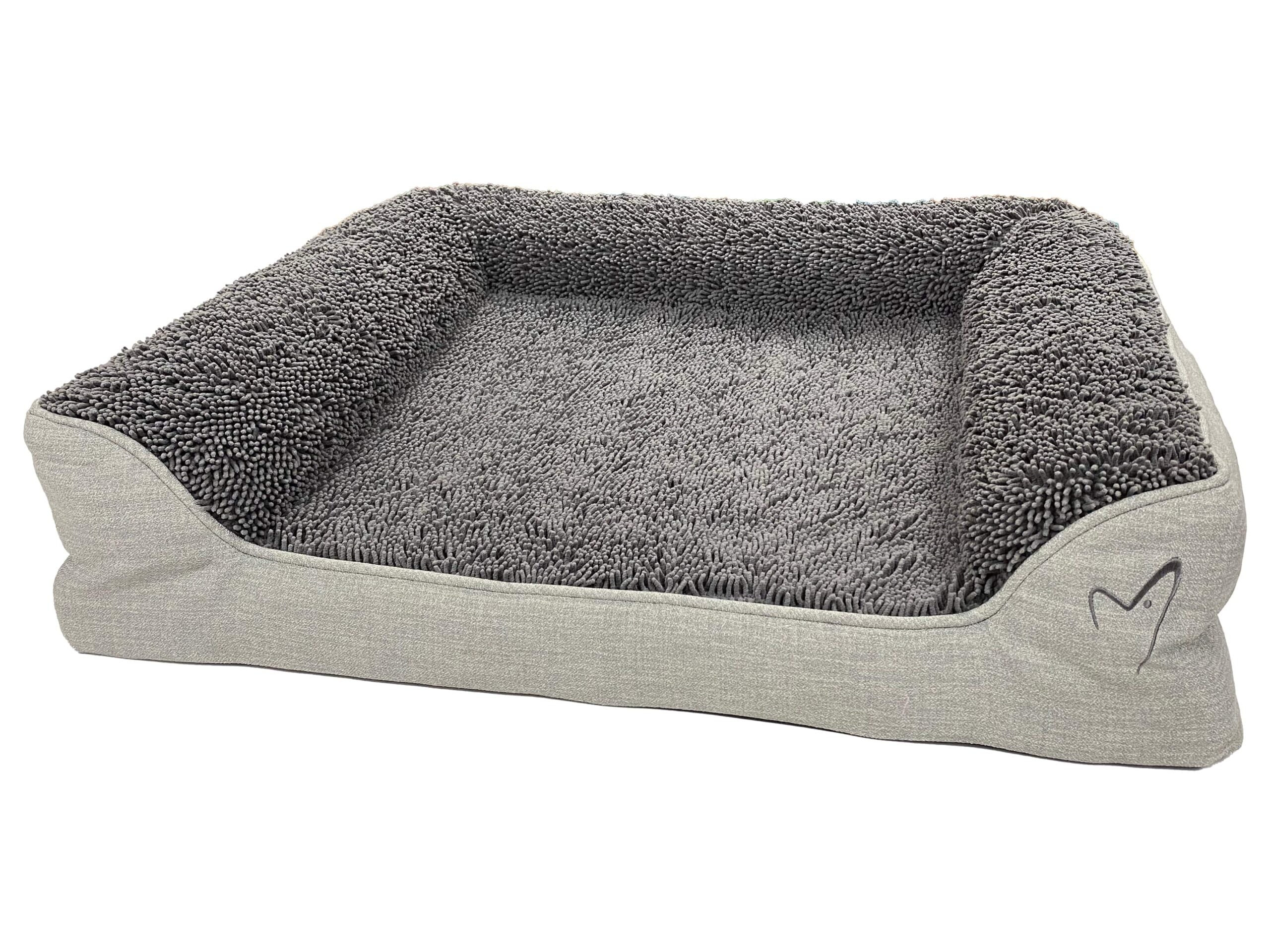 Celova Noodle Dog Bed - Medium Grey