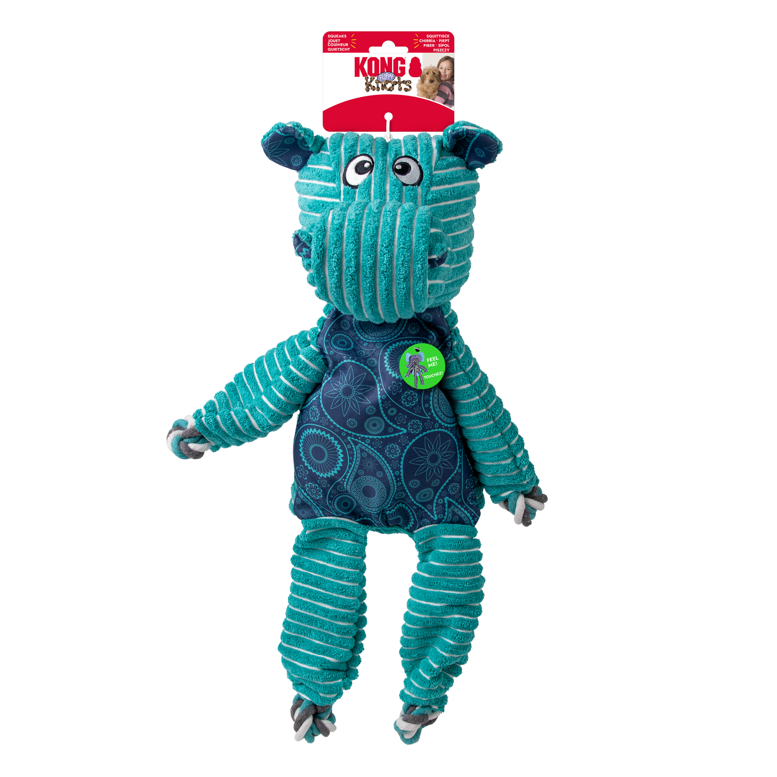 Celova Floppy Knots Hippo XL - Jumbo Standard