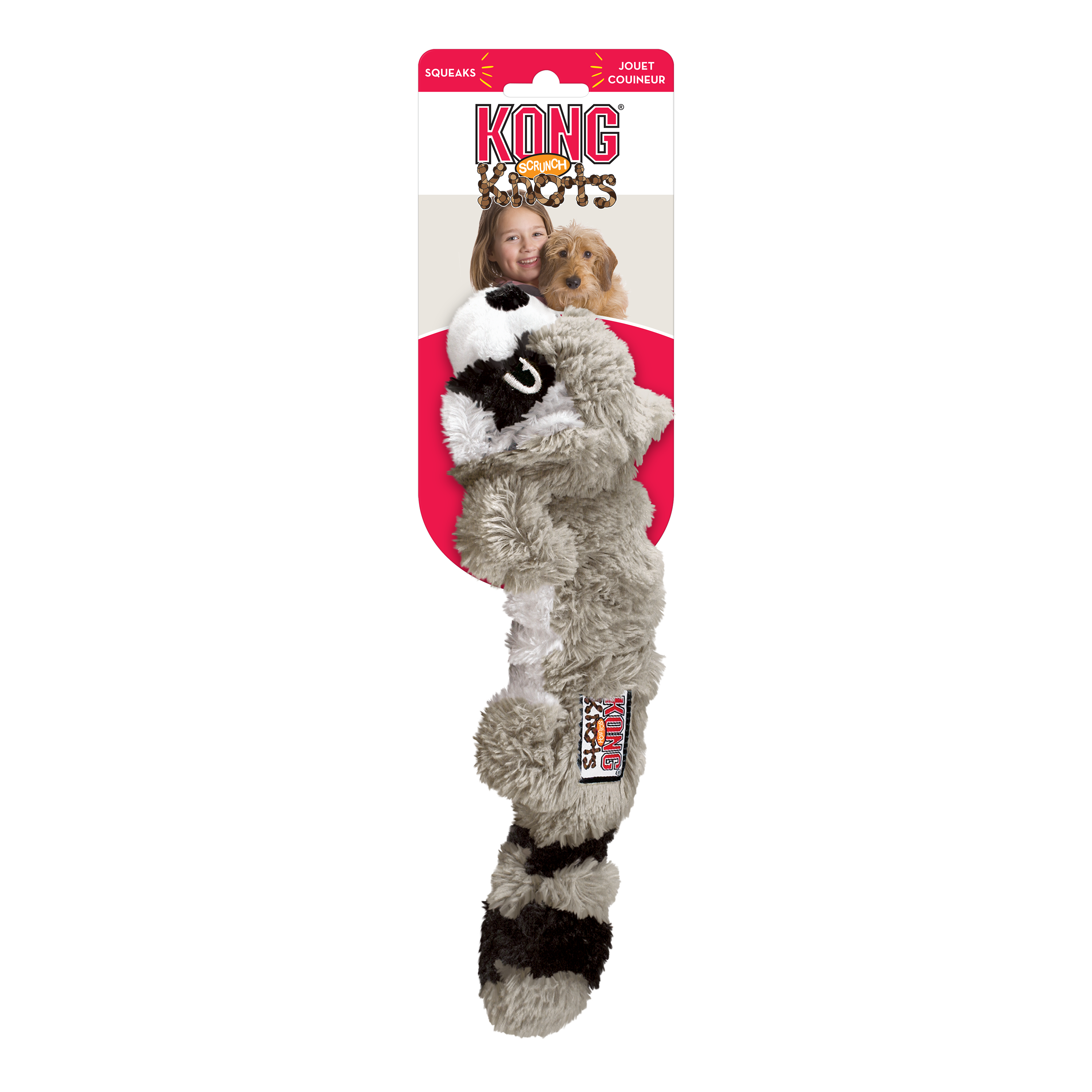 Celova Scrunch Knots Racoon / (25.) - Small Standard