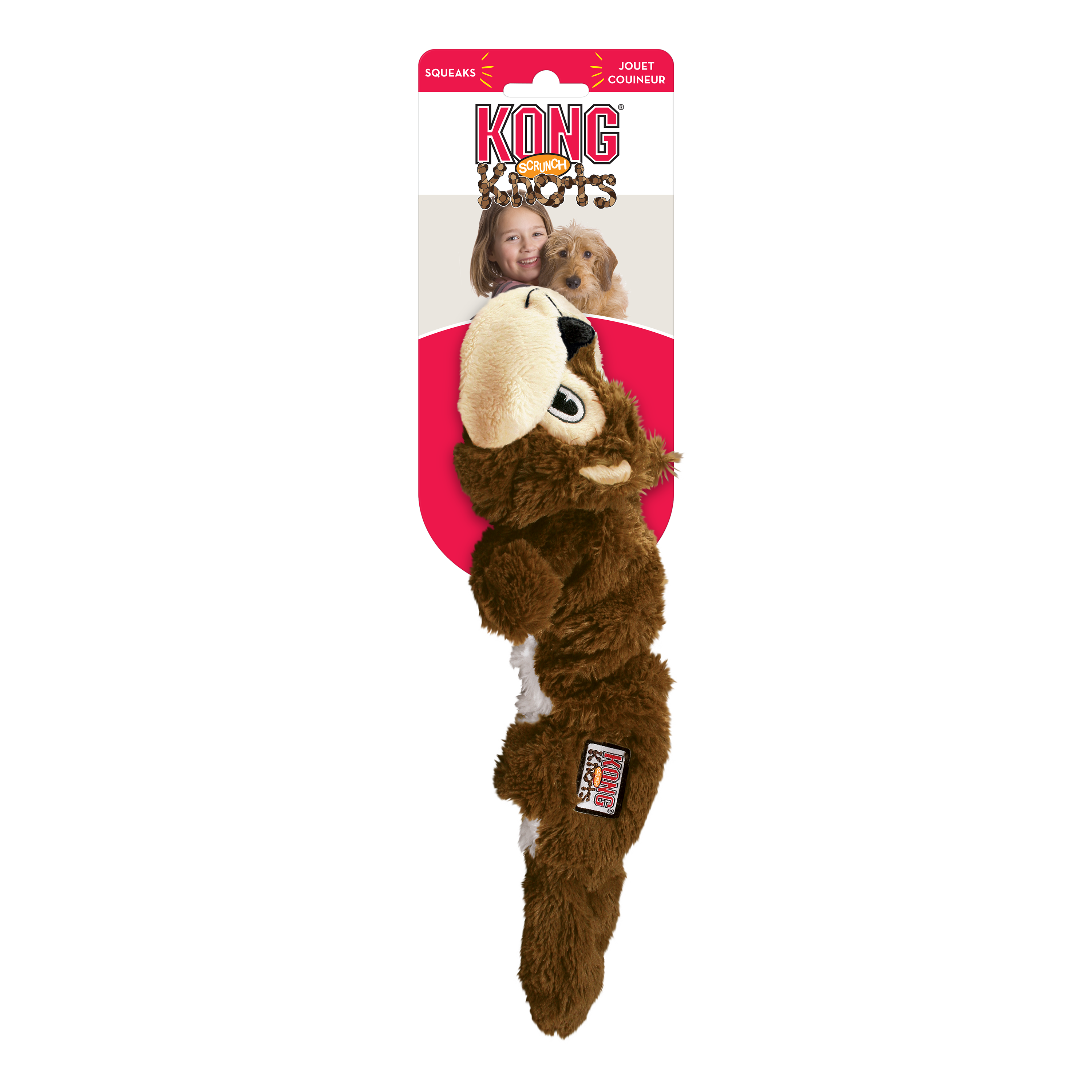 Celova Scrunch Knots Squirrel / (25.) - Small Standard