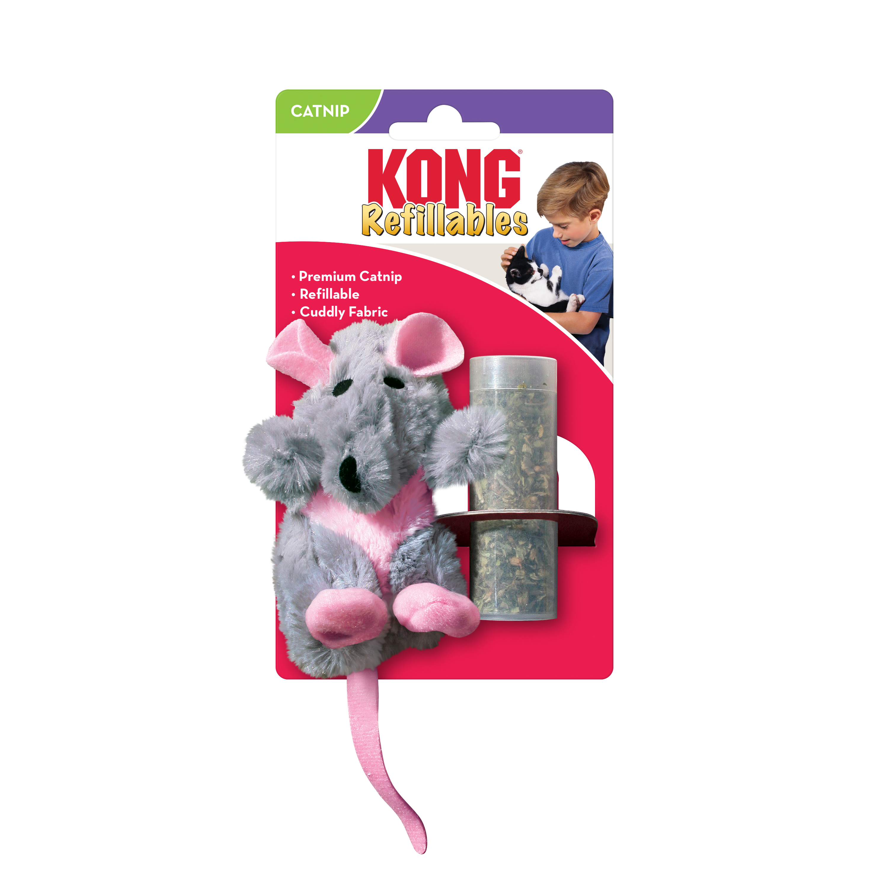 Celova Cat Refillable Catnip Rat - 16Cm Standard