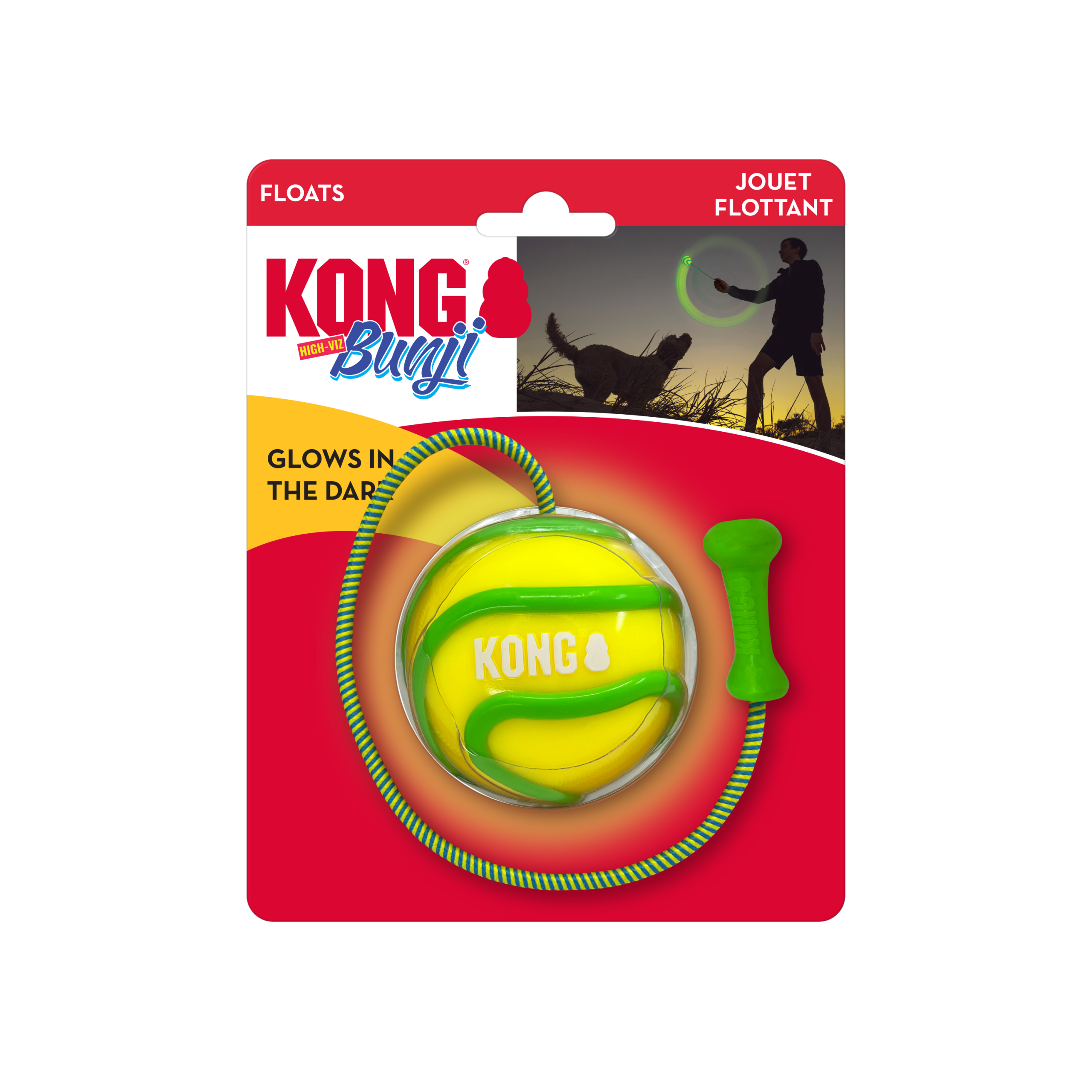 Celova Bunji High-Viz Ball Assorted - Lg Standard