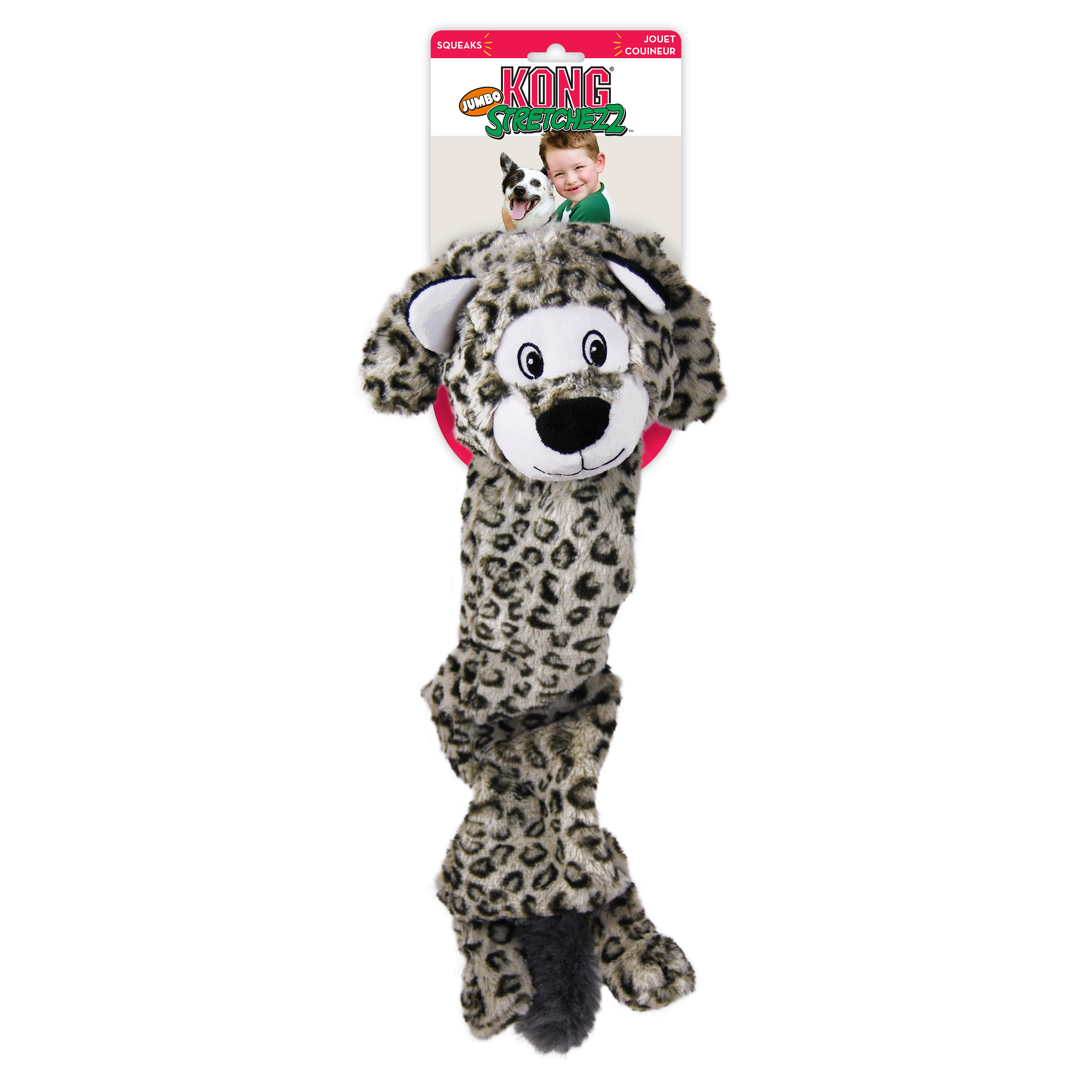 Celova Stretchezz Snow Leopard - Jumbo Standard