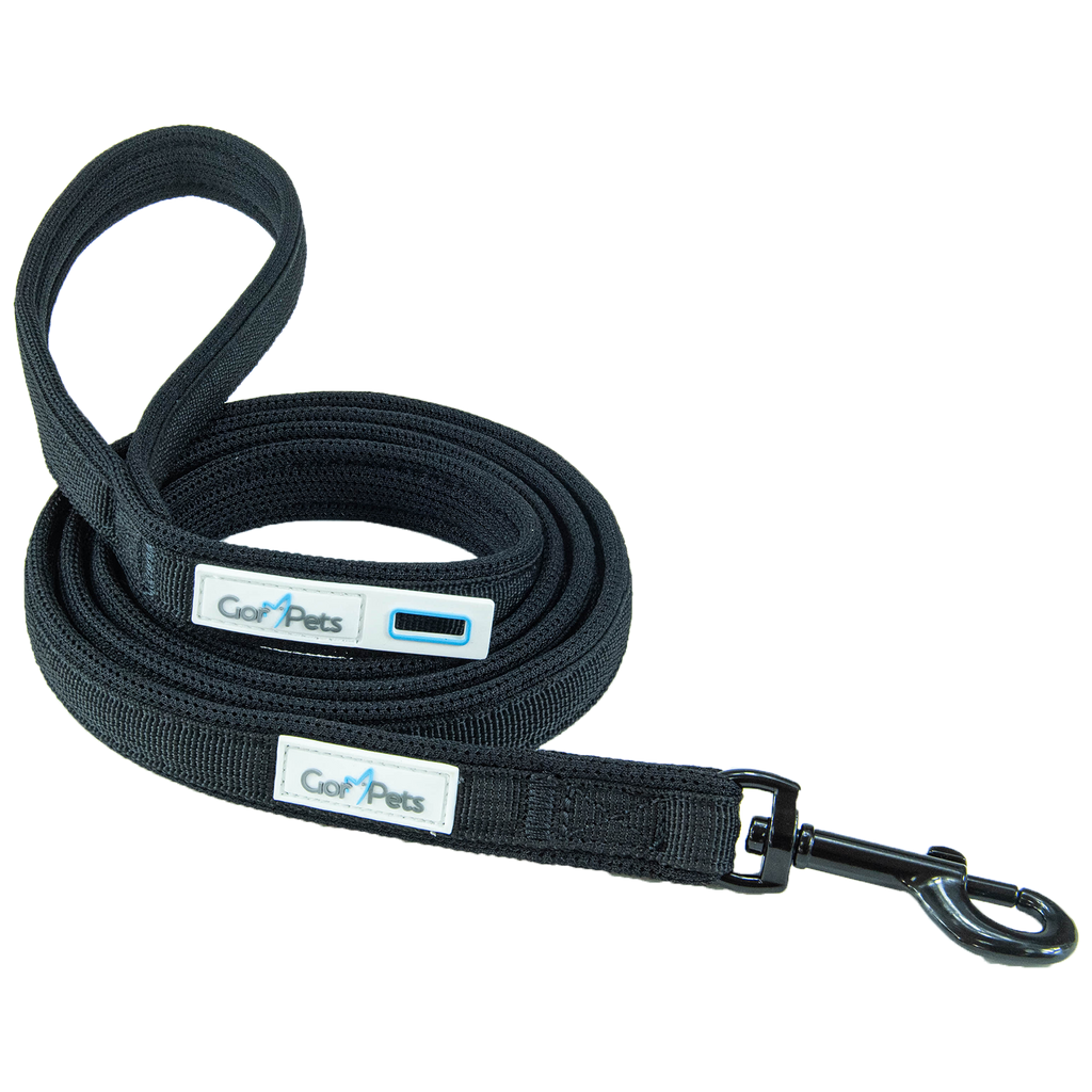 Celova Soft Mesh Leash (180x2cm) - Standard Black