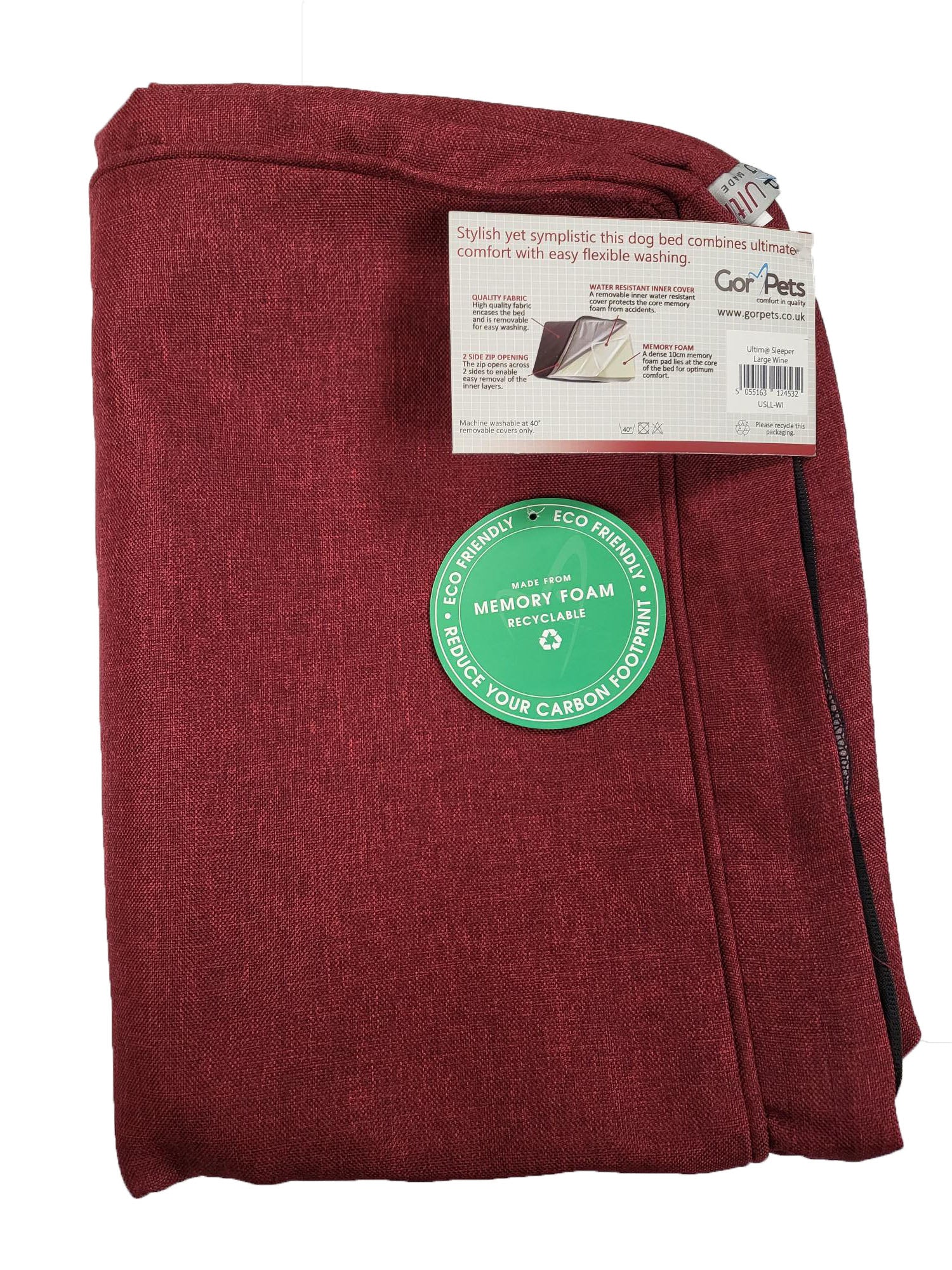 Celova Ultima Memory Foam Sleeper Cover Large (71x107x10cm) - Design WI