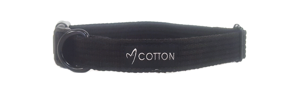 Celova Cotton Collar 2. - Large Black