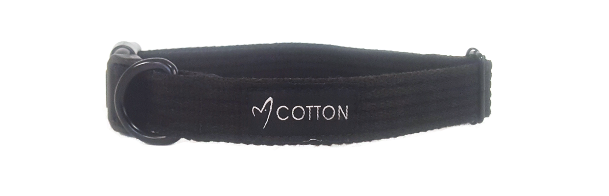 Celova Cotton Collar 2. - Large Black